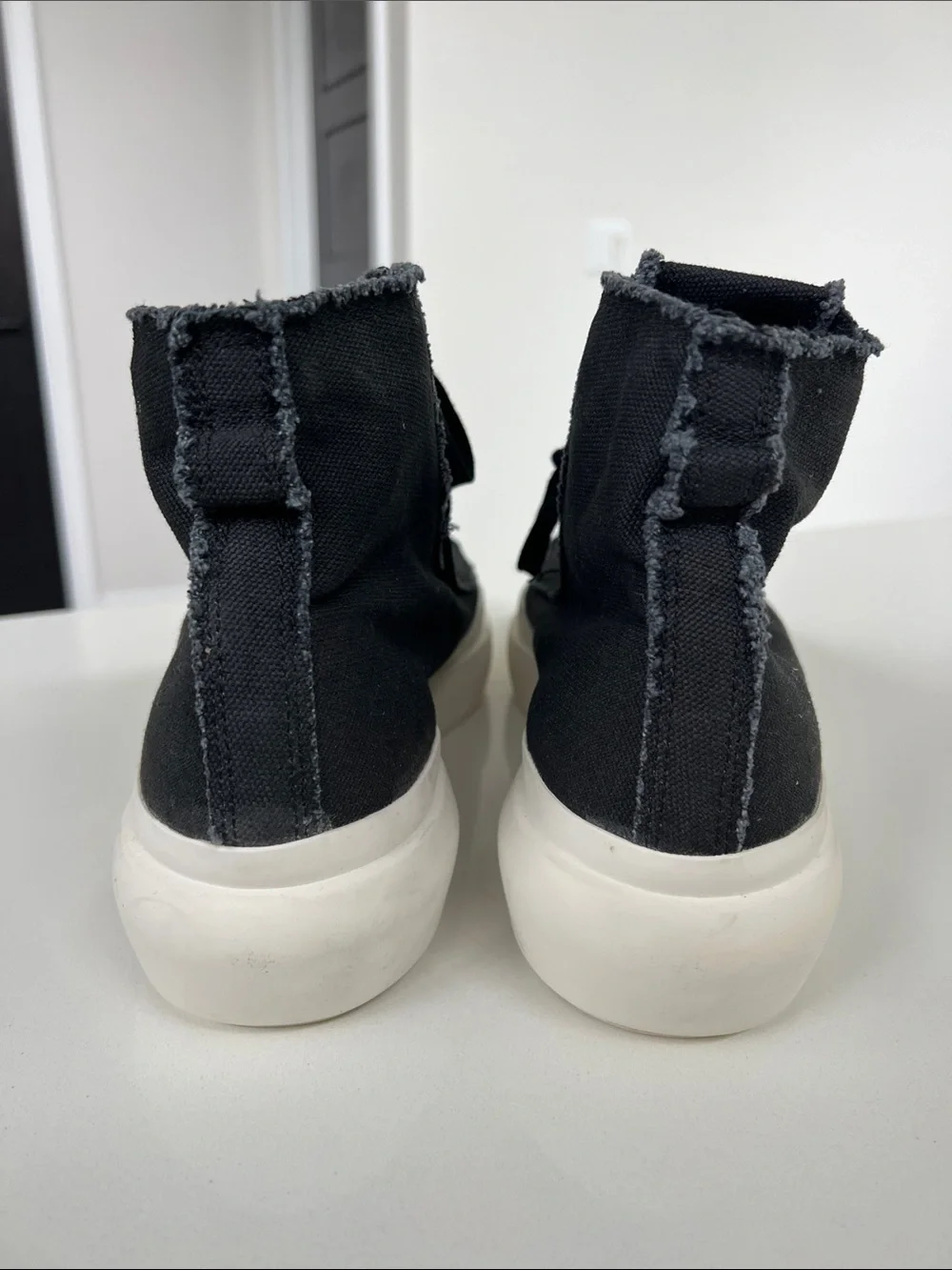 Y-3 adidas nizza high top black and white sneakers men’s size 8